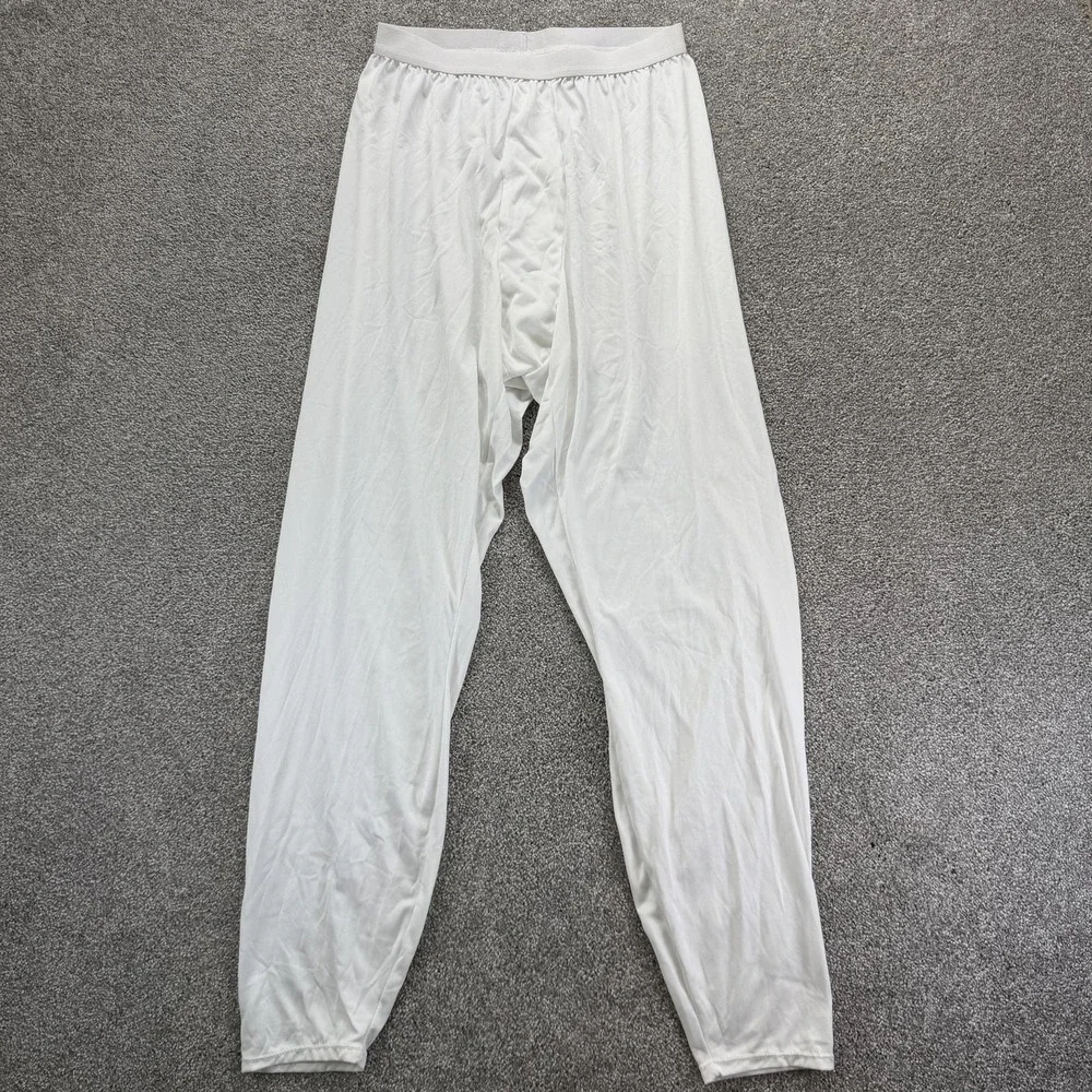 Vintage Patagonia Capilene Long Johns Mens XL White Thermal Base Layer Made USA